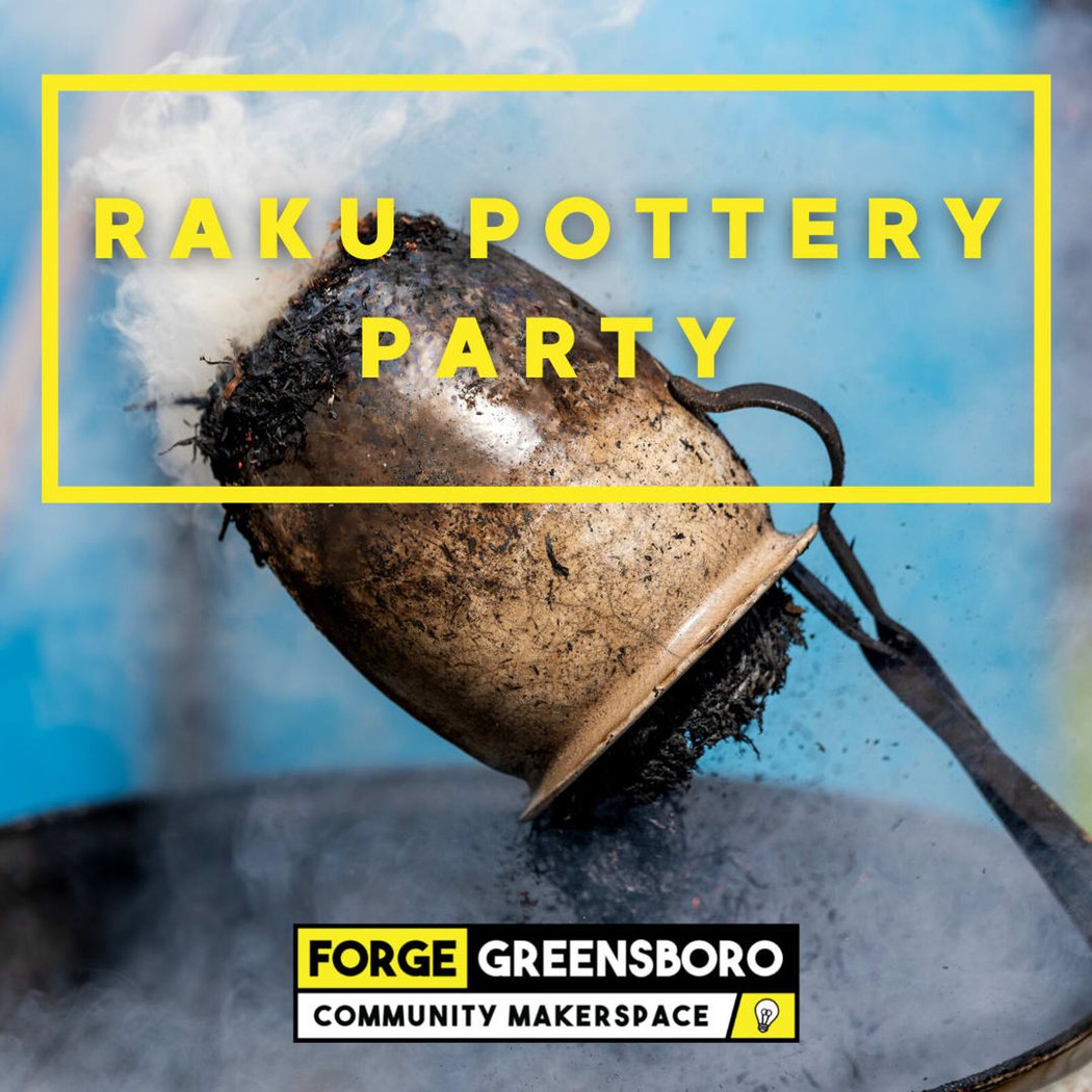 Raku Pottery -- Make, Bake and Take Social